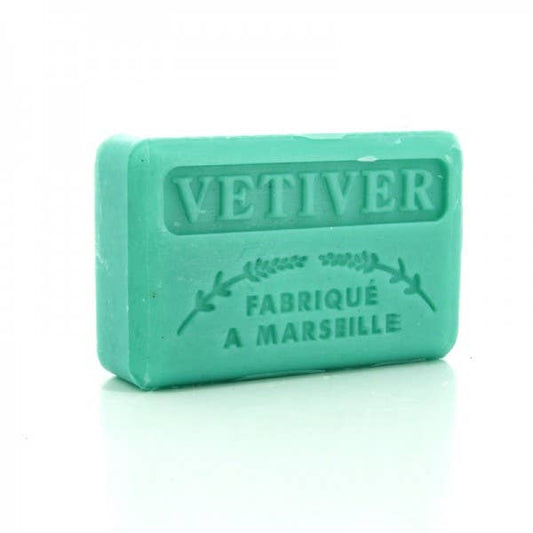 Vetiver - French soap with organic shea butter 125g