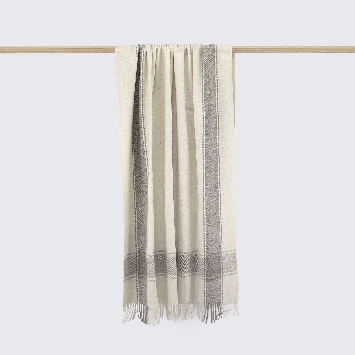 Throw Blanket / Stripe Wool