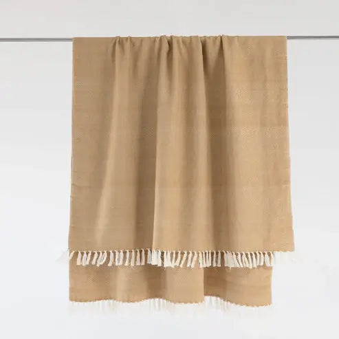 Mechot handwoven Ethiopian cotton throw blanket