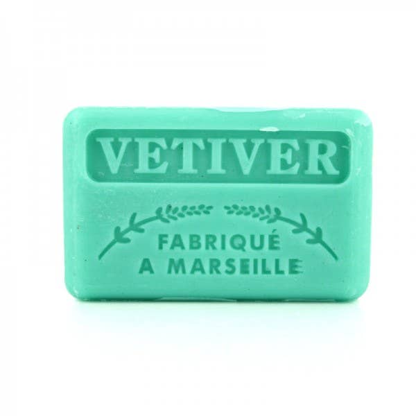 Vetiver - French soap with organic shea butter 125g