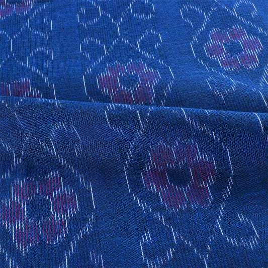 blue Ikat cotton