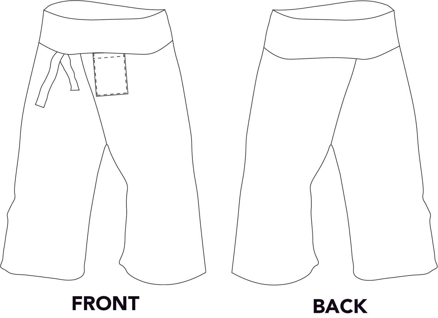 Thai Fisherman Pants Sewing Pattern