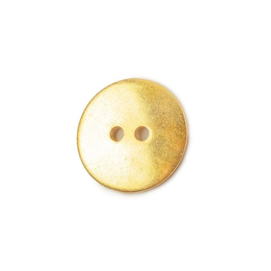 16mm 22kt Gold plated Round Buttons