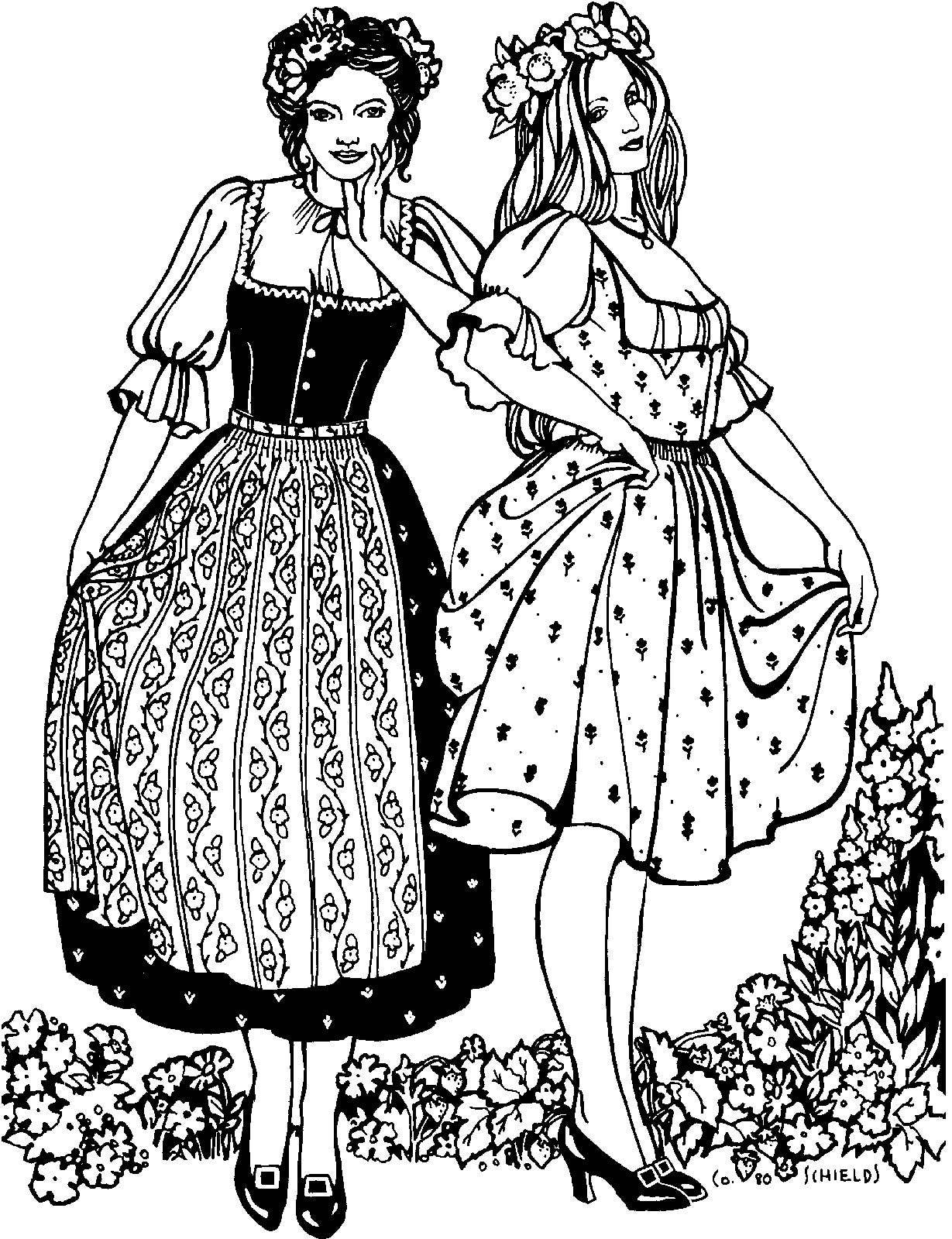 123 Austrian Dirndl - Sewing Pattern