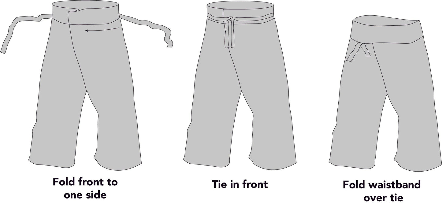 Thai Fisherman Pants Sewing Pattern