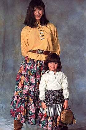 120 Navajo Blouse and Skirt - Sewing Pattern