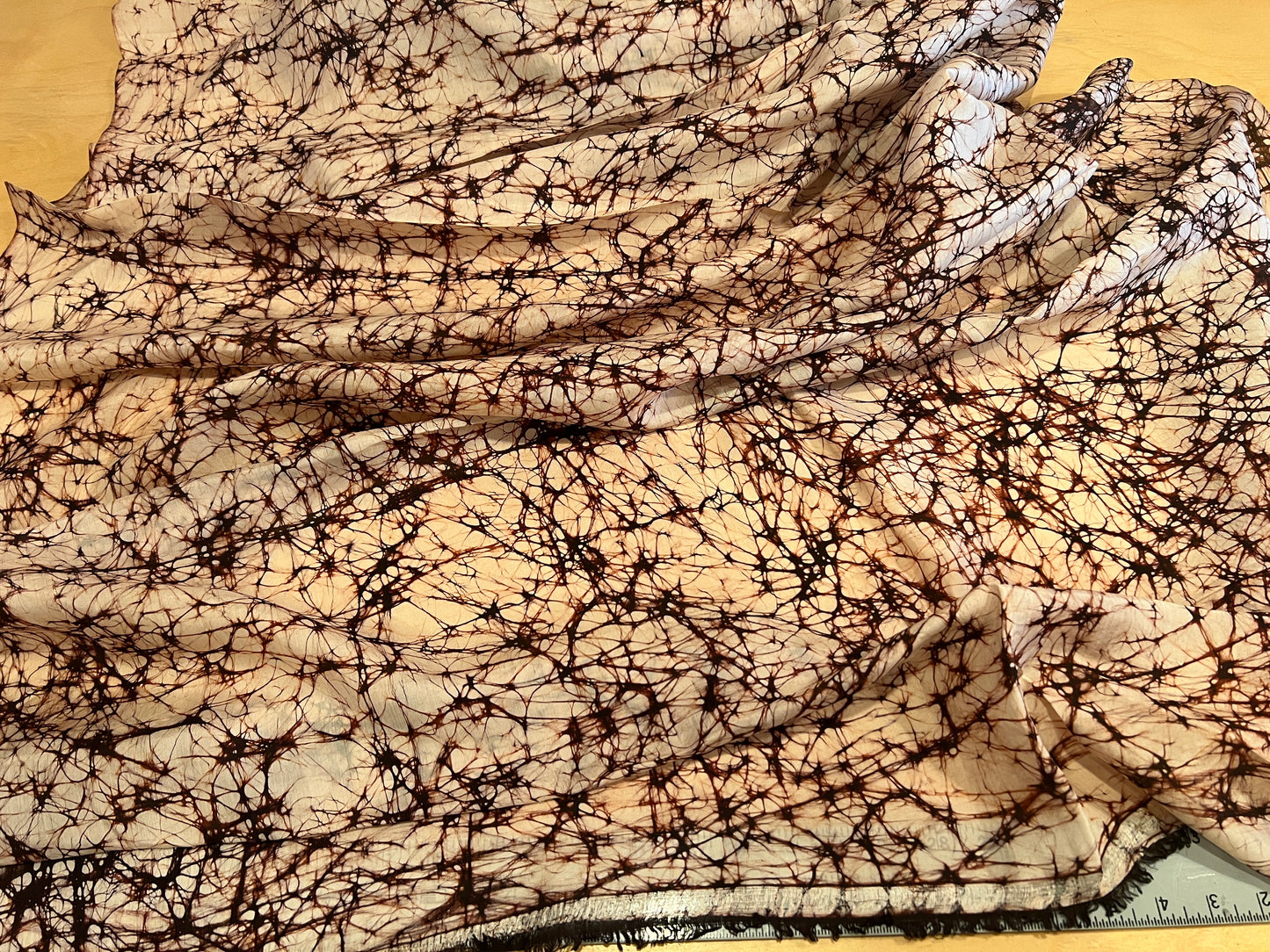 Crackle Batik Mulberry Silk