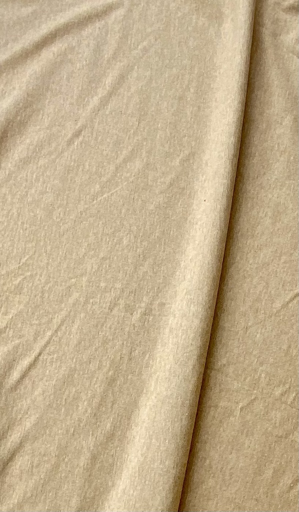 Organic Cotton Jersey – Light Brown