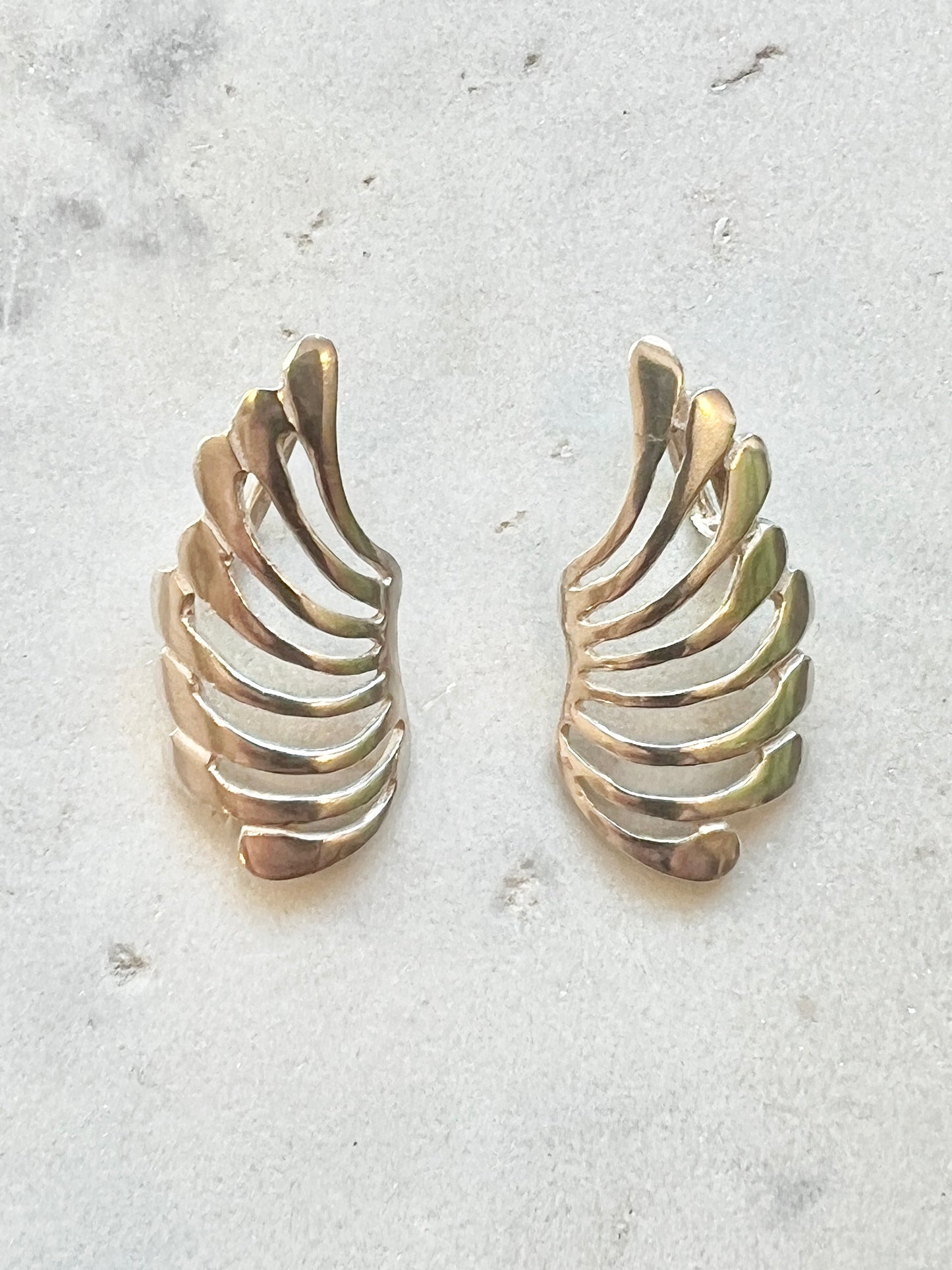 Silver Wing Earrings