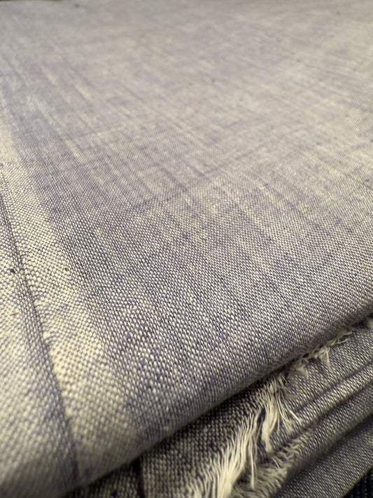 Friar Gray (WOVEN FABRIC – Hand-Spun, Hand-Woven Cotton (100% Cotton) – Sold by the Yard)