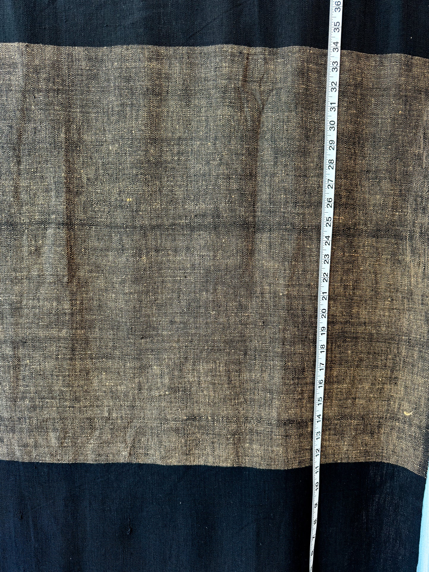 Natural Brown Cotton Fabric