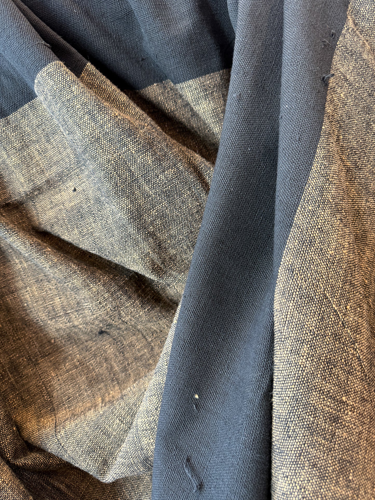 Natural Brown Cotton Fabric