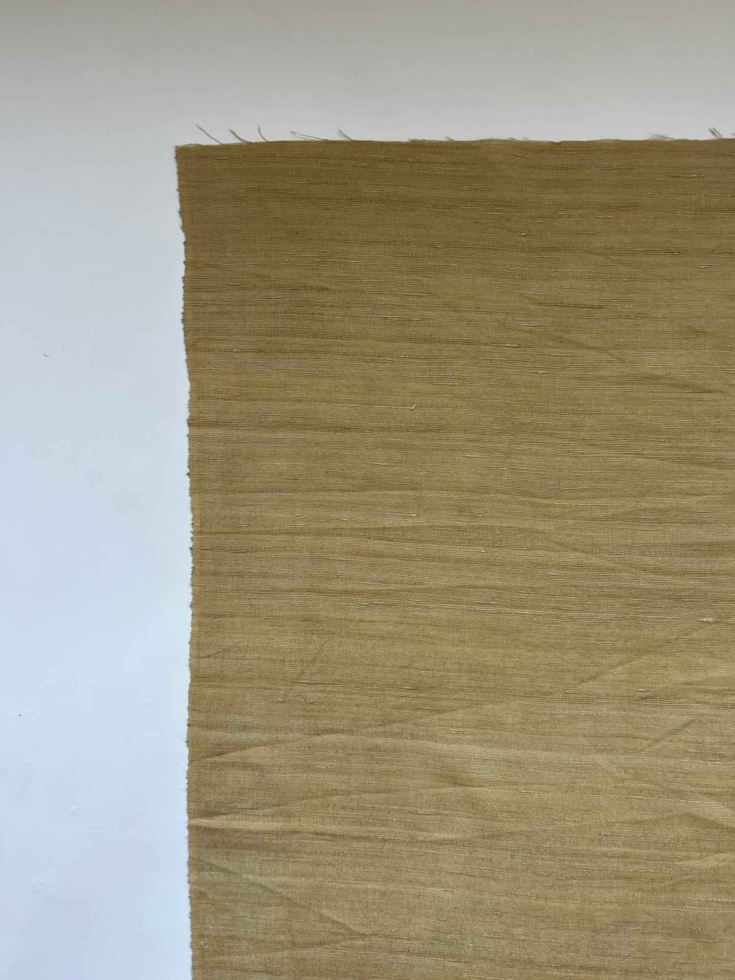 antique gold raw silk