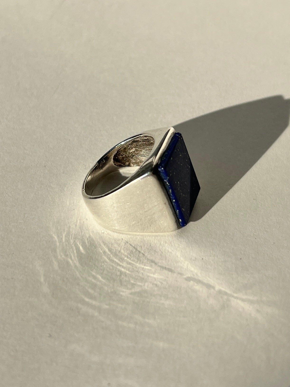 lapis lazuli signet ring