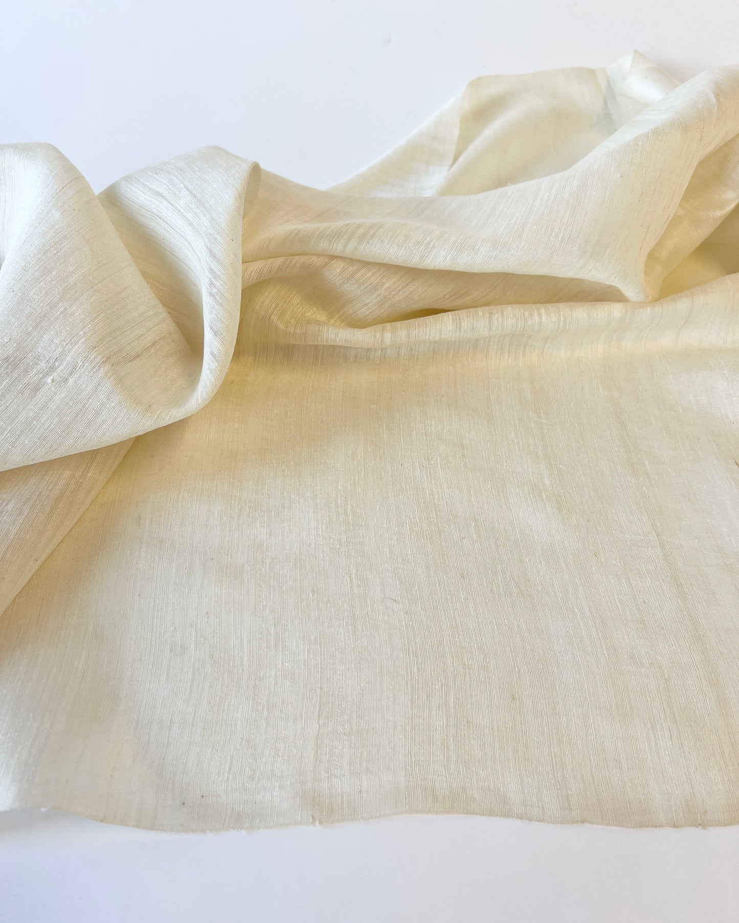 undyed matka silk fabric