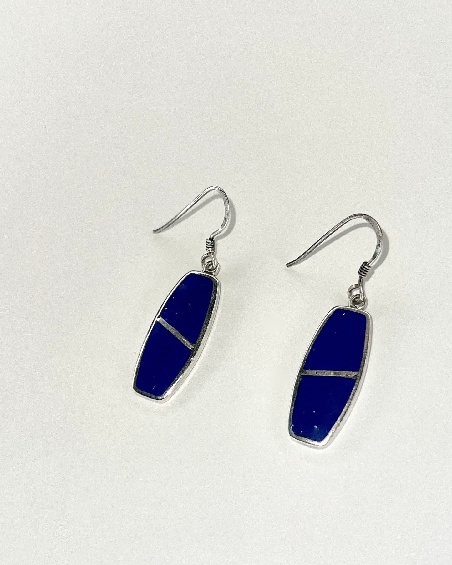 lapis lazuli drop earrings