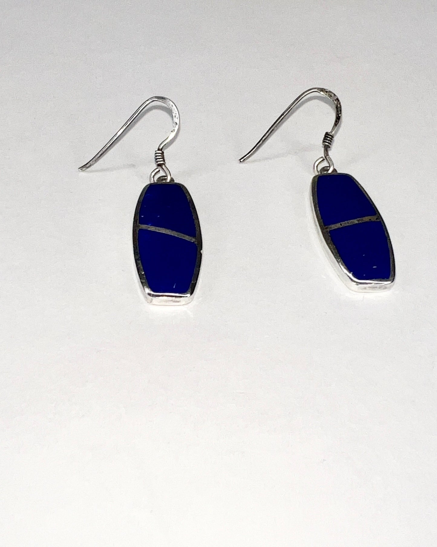 lapis lazuli drop earrings