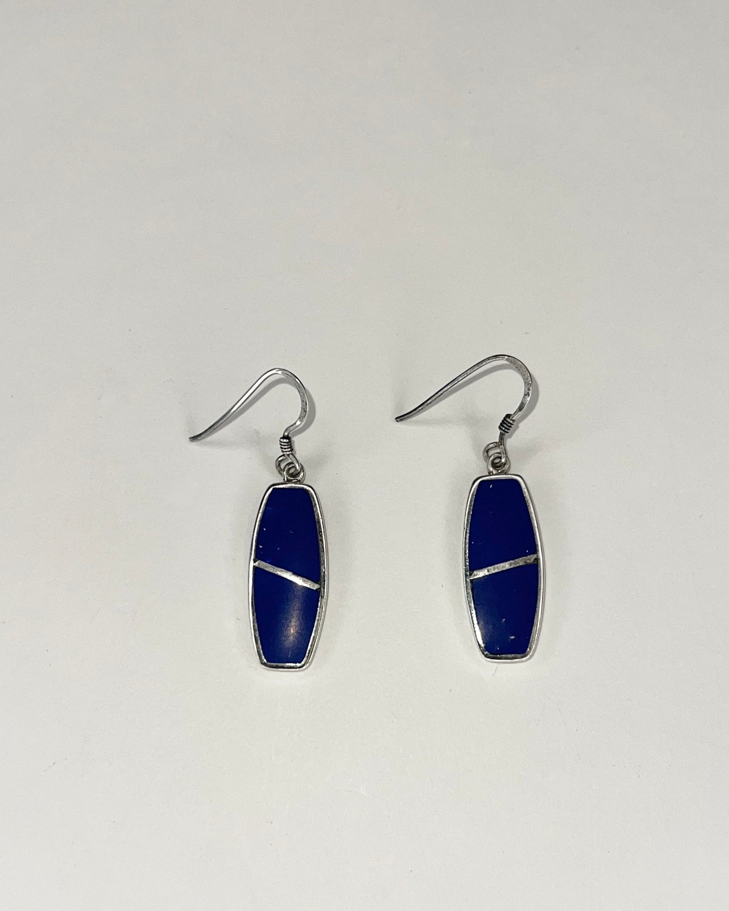 lapis lazuli drop earrings