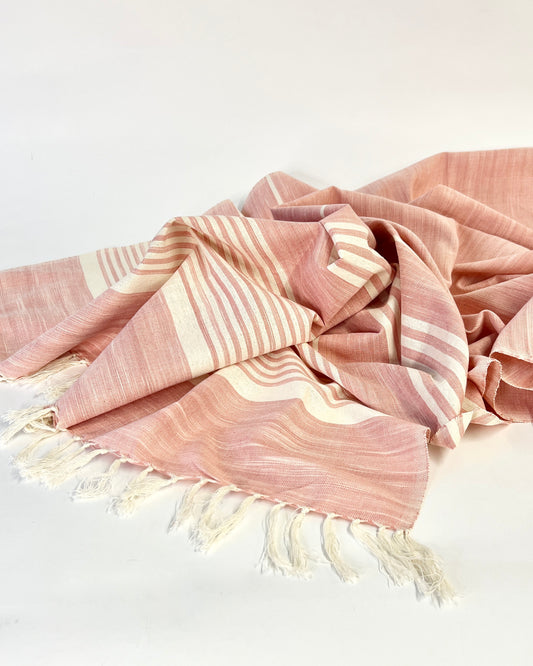 sunset blush cotton Kikoy