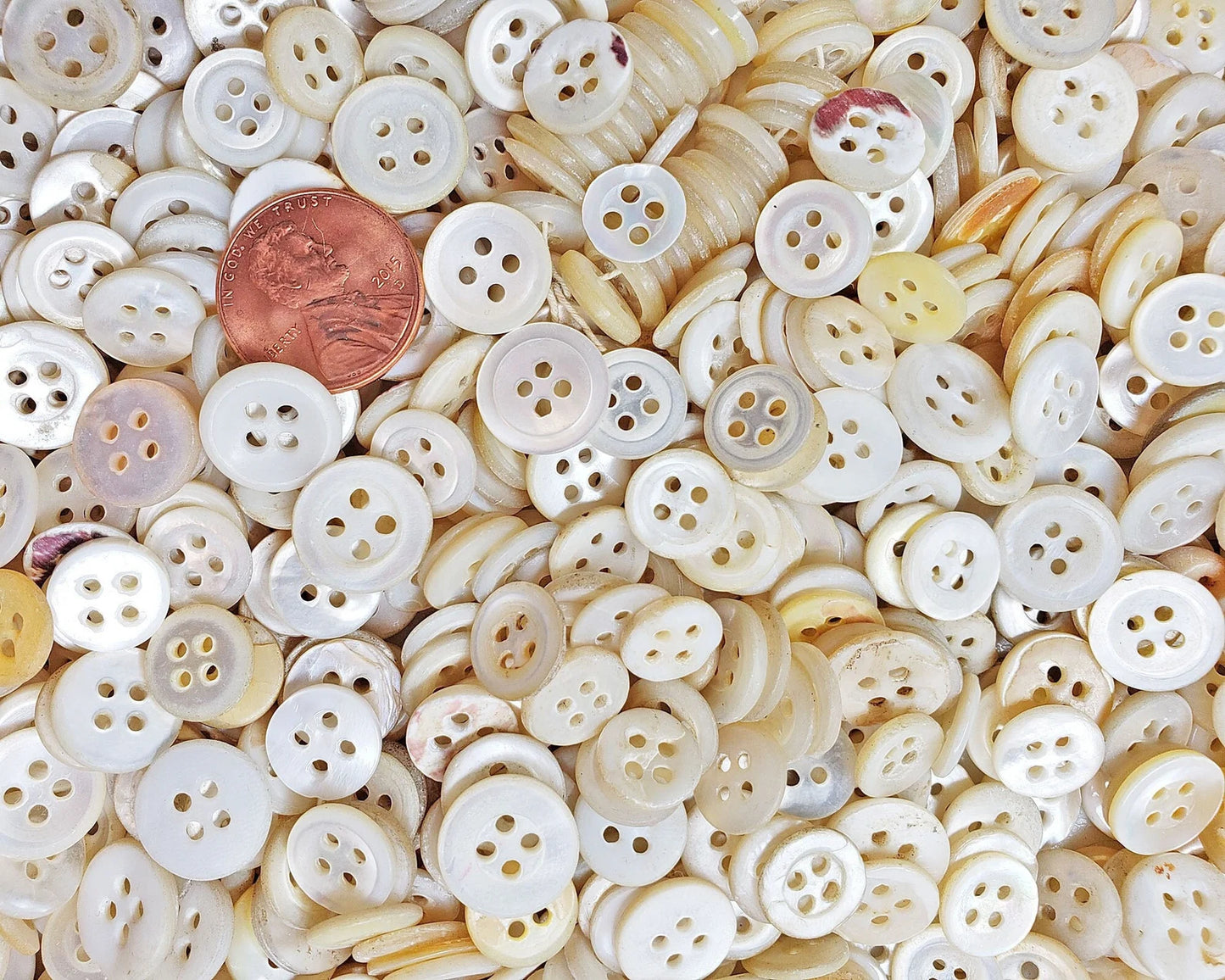 Mother of Pearl buttons