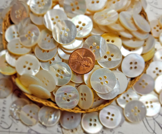 Mother of Pearl Shell Buttons