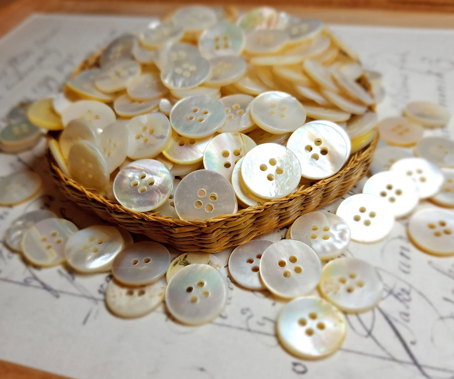 Mother of Pearl Shell Buttons