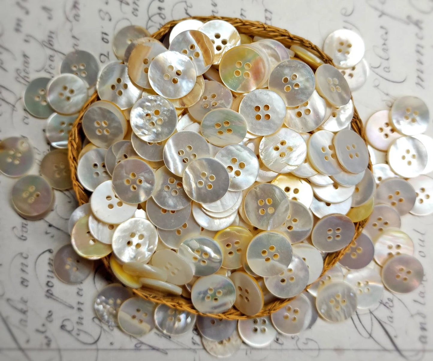 Mother of Pearl Shell Buttons