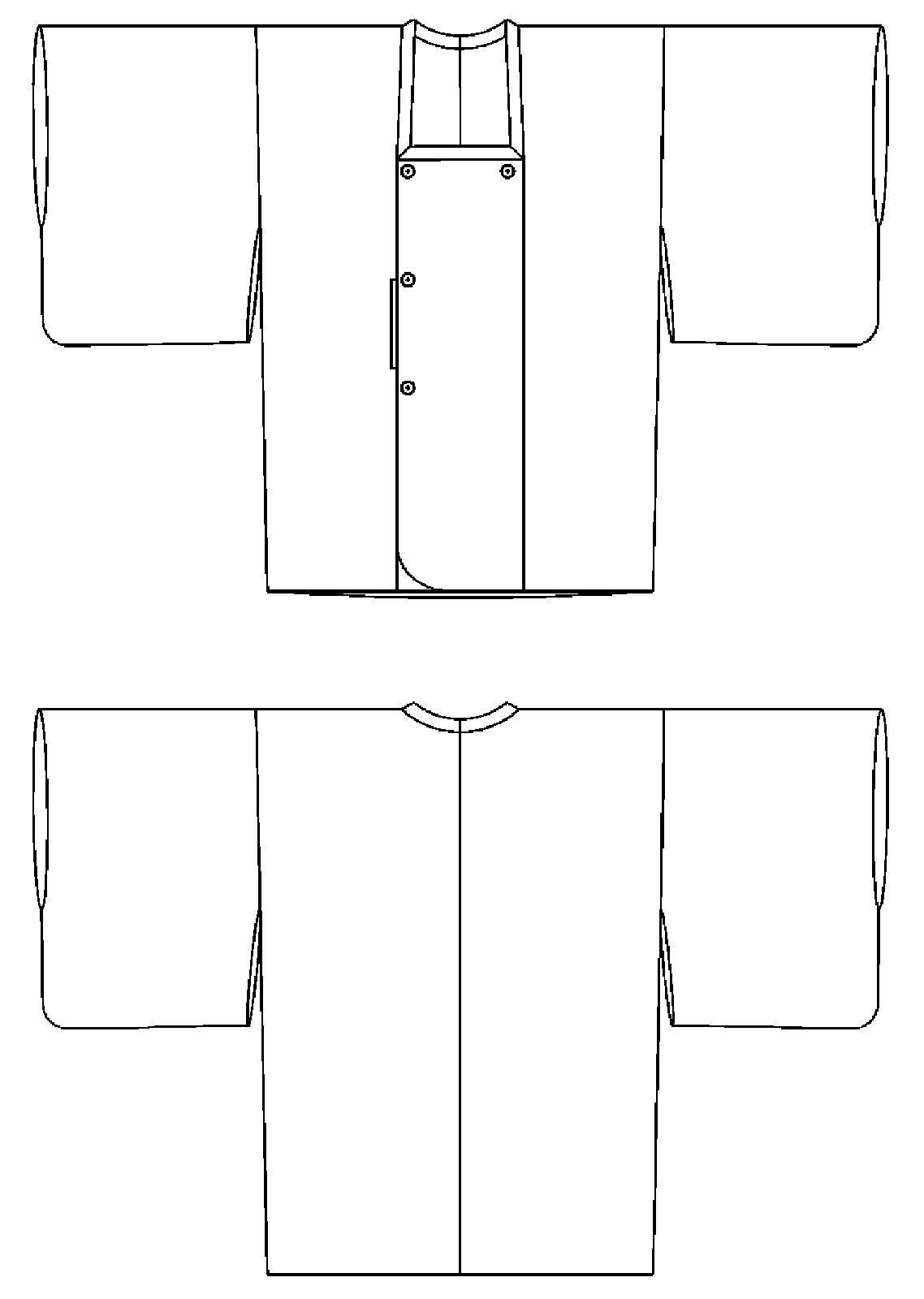 Japanese Michiyuki  Sewing Pattern