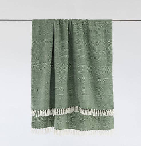 Mechot handwoven Ethiopian cotton throw blanket