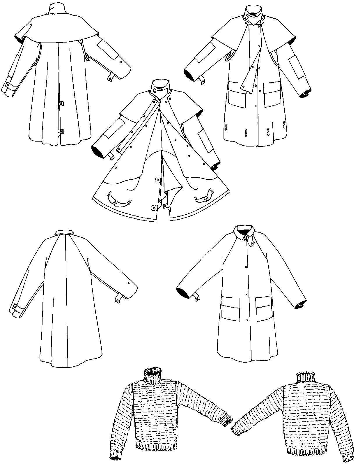 137 Australian Drover's Coat - Sewing Pattern