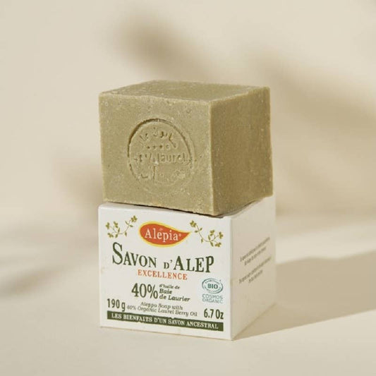 Organic Excellence Aleppo Soap from Alepia