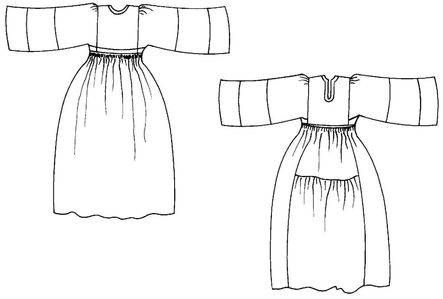 Afghan Dress Sewing Pattern