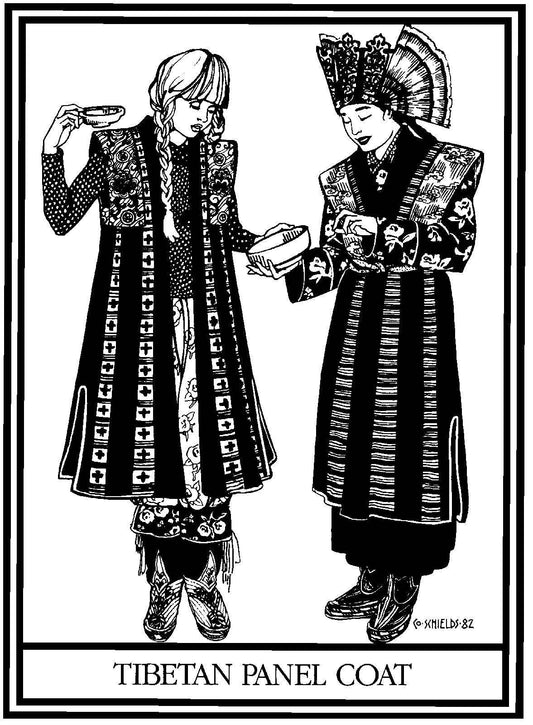 Tibetan Panel Coat Sewing Pattern