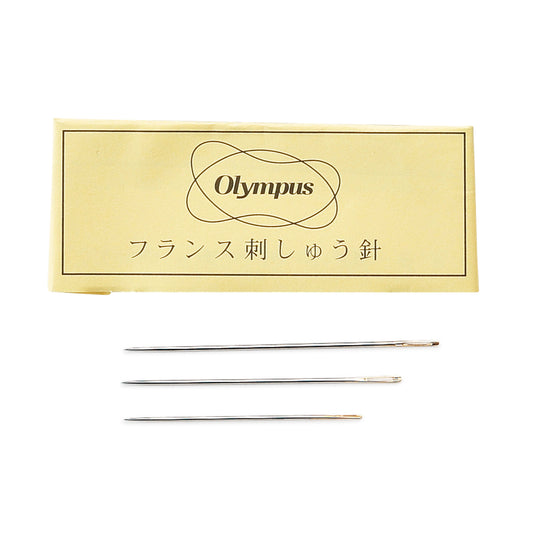 hand embroidery needles - set of 3