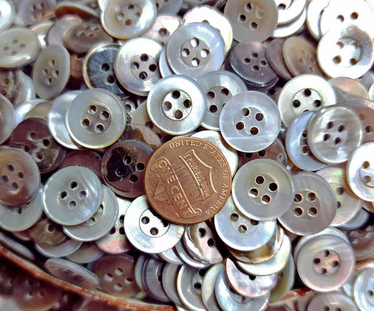 Smoky Oyster Buttons