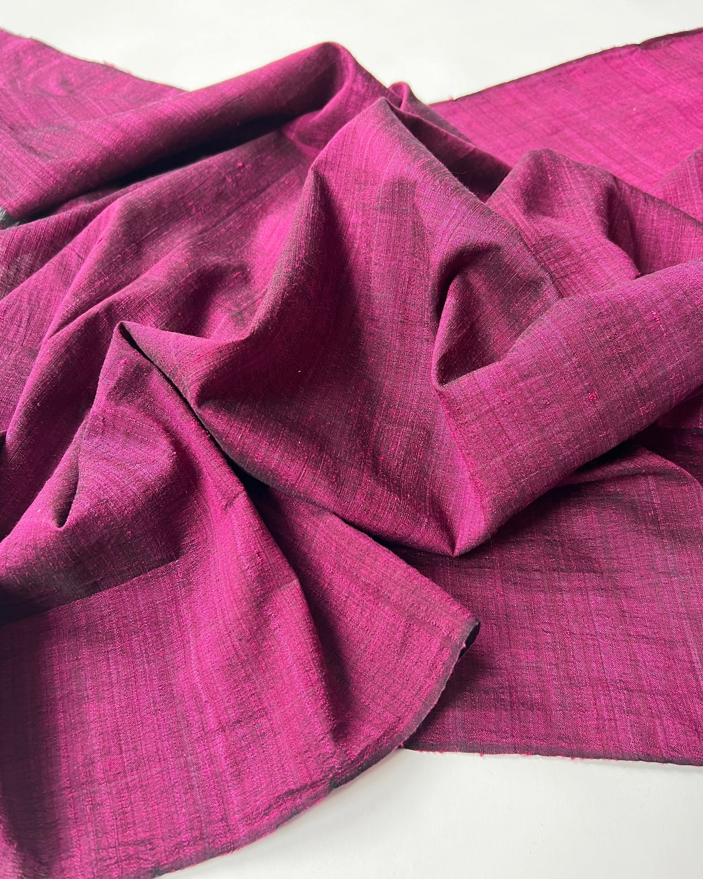 magenta matka silk & cotton