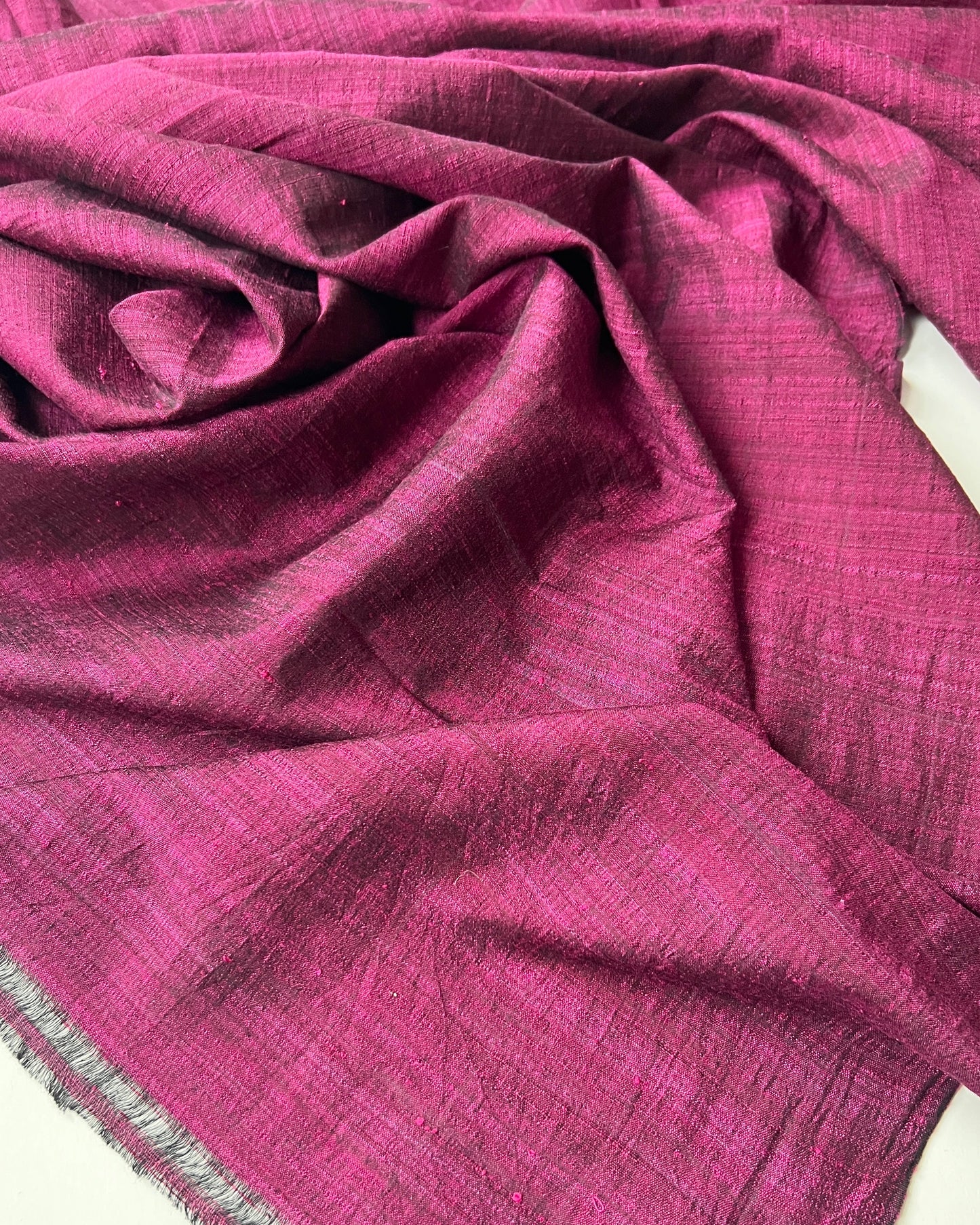 magenta matka silk & cotton